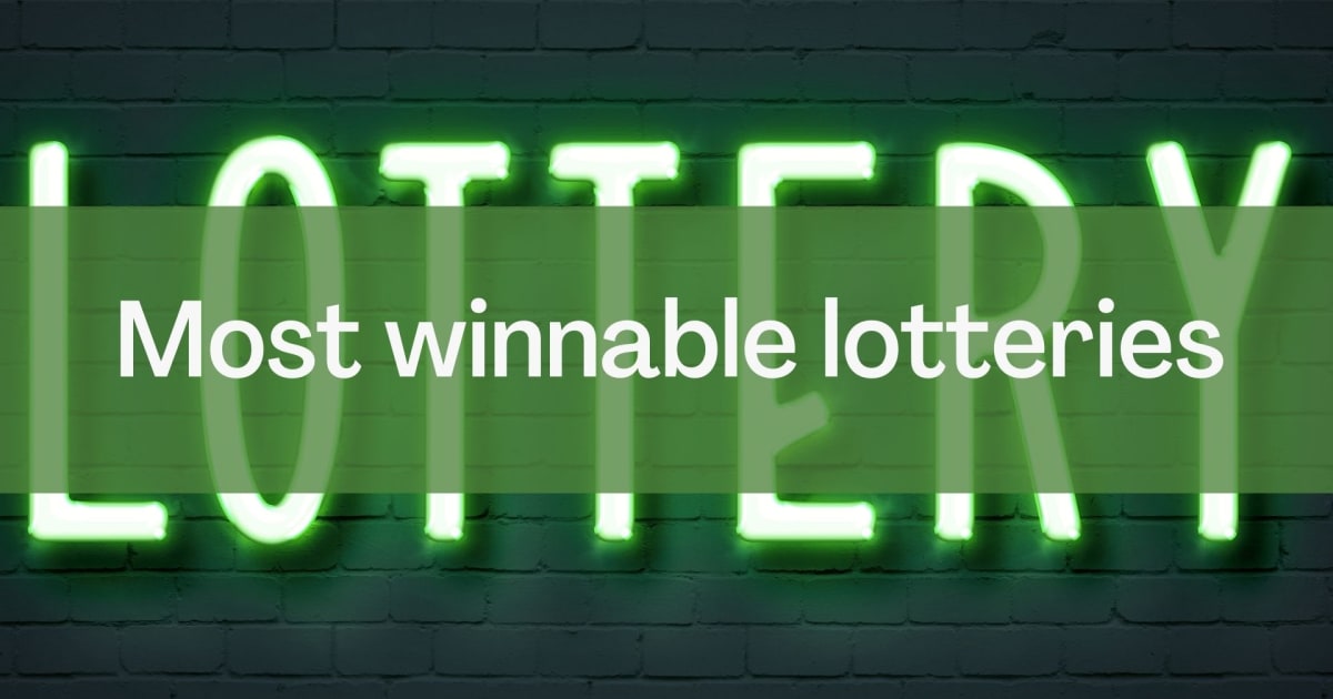 Most winnable lotteries